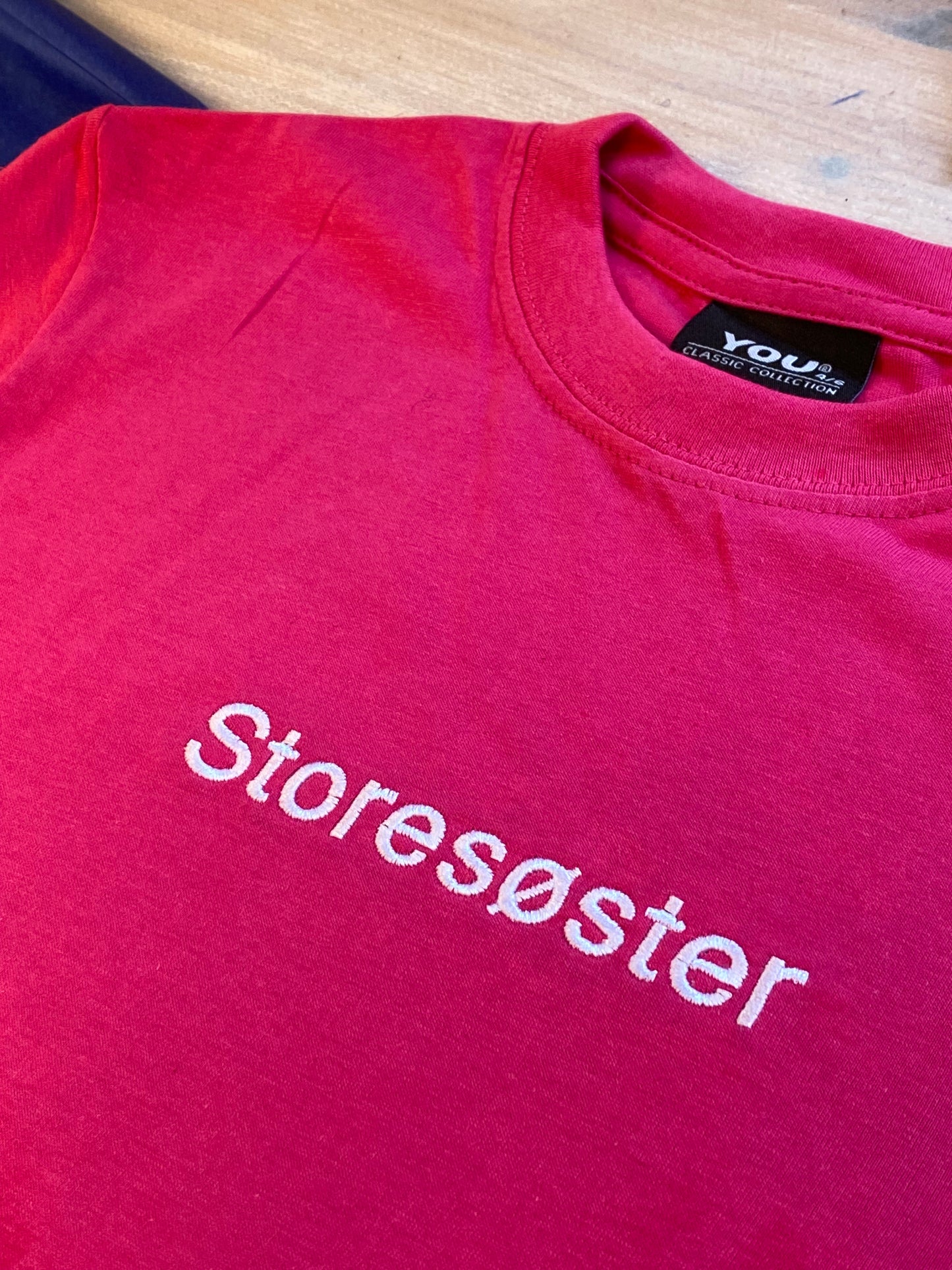 T-skjorte – Storebror, Storesøster, Lillebror og Lillesøster