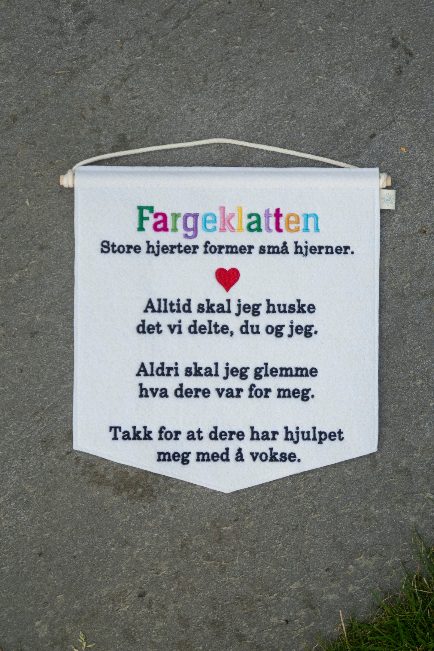Takk til barnehageansatt/barnehage