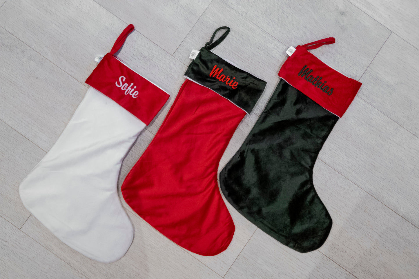 Julestrømpe med navn