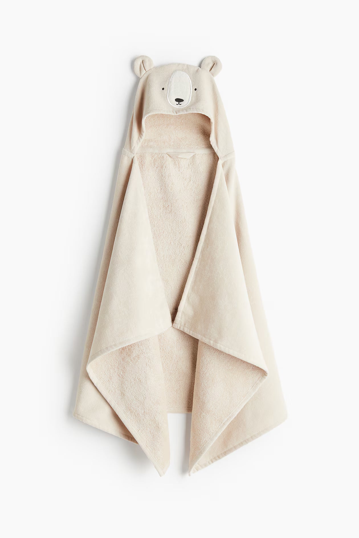 Hettehåndkle med brodert navn