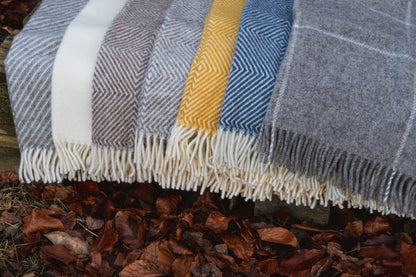 Personlige ullpledd fra Spinnerigården