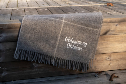 Personlige ullpledd fra Spinnerigården